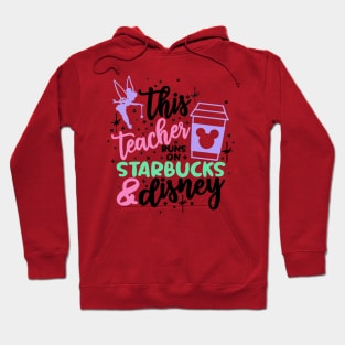 Teacher runs on Coffee Hoodie